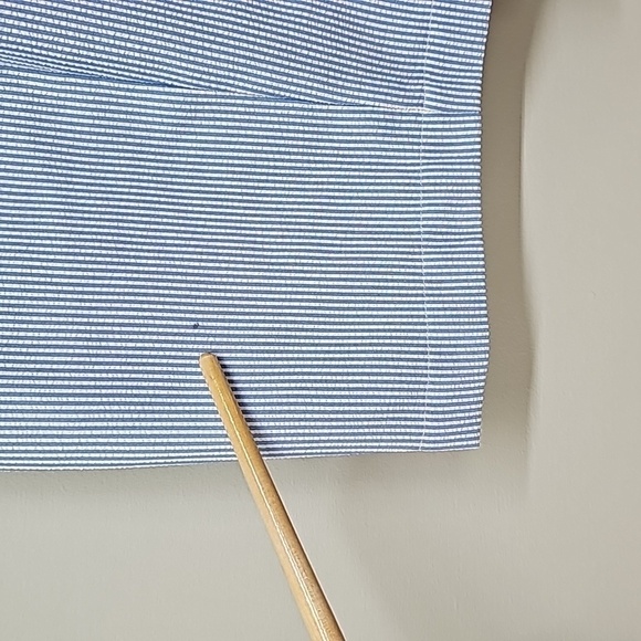 Mens PRO TOUR Cool Play Golf Shorts blue & white stripe seersucker size 40 - Picture 2 of 11